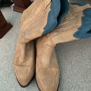 Woman’s cowgirl boots